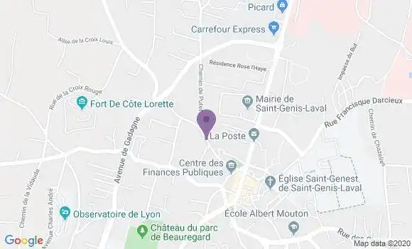 Localisation Mtre Colomb Nadine