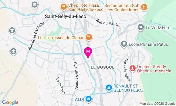Localisation Mtre Galline Axelle