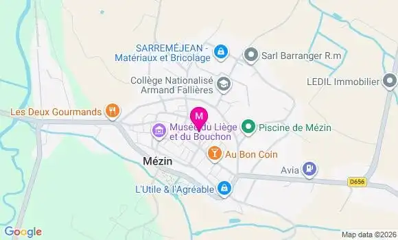 Localisation Mtre Lamothe Marie