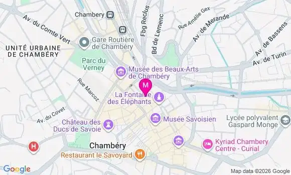 Localisation Mtre Malatray Maxime
