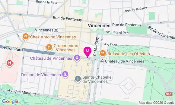 Localisation Mtre Renard Florence