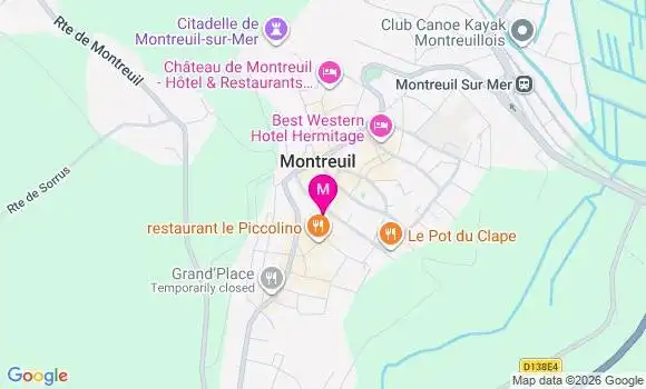 Localisation Mtre Delpierre Caroline