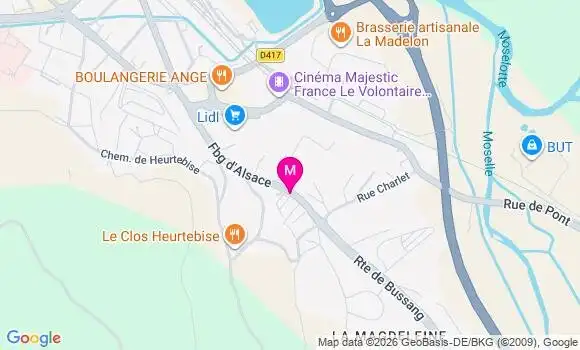 Localisation Mtre Poirel Aline