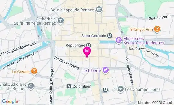 Localisation Mtre Huon Emilie