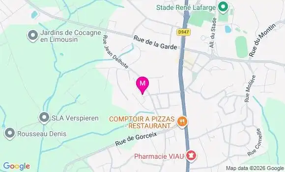 Localisation Mtre Araux Valentin