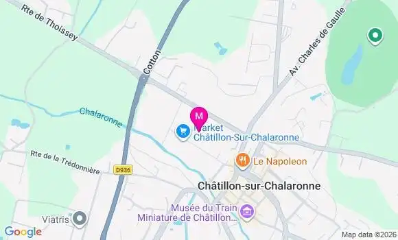 Localisation Mtre Claeys Pauline