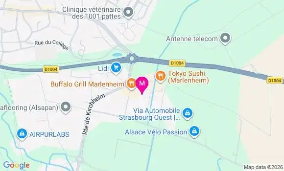 Localisation Mtre Heitz Marie