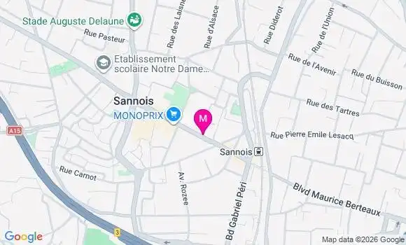 Localisation Mtre Petit Gabrielle
