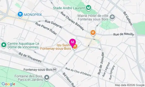 Localisation Mtre Trevet Isabelle