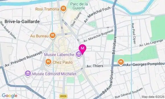 Localisation Mtre Moussours Quentin