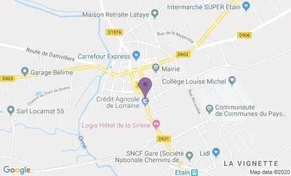 Localisation Mtre Clement Edouard