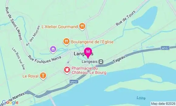 Localisation Mtre Chartier Emilie