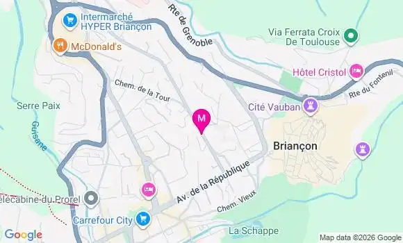 Localisation Mtre Lagrange Clara