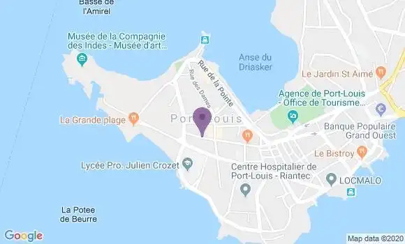 Localisation Mtre Aubree Bernard