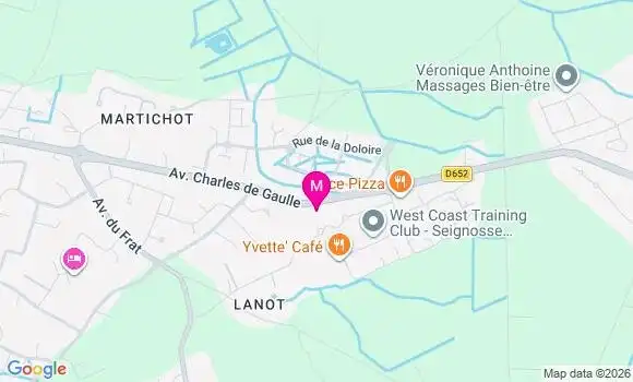 Localisation Mtre Birat Sophie