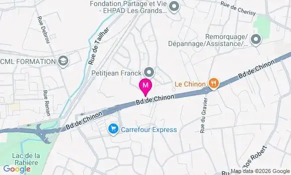 Localisation Mtre Bourgine Marion