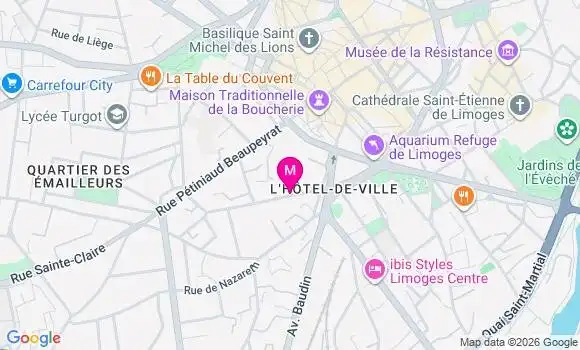 Localisation Mtre Mouchague Simon