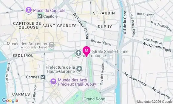 Localisation Mtre Pibouleau Jean