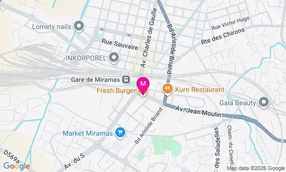 Localisation Mtre Leblanc Isnard Florence
