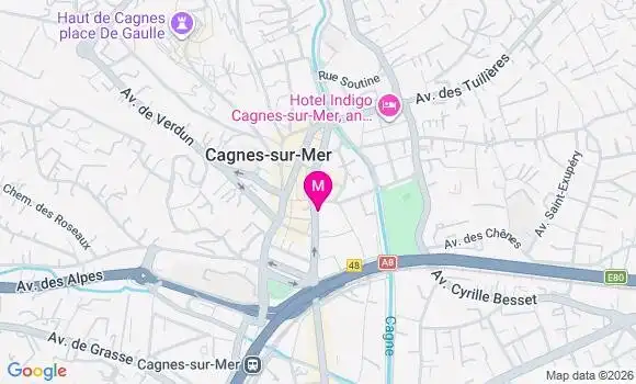 Localisation Mtre Ricci Jean Raymond