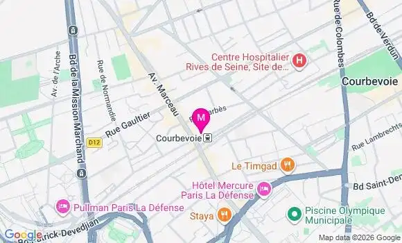 Localisation Mtre Chartier Aude