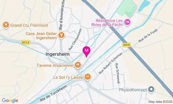 Localisation Mtre Krieguer Aurélie