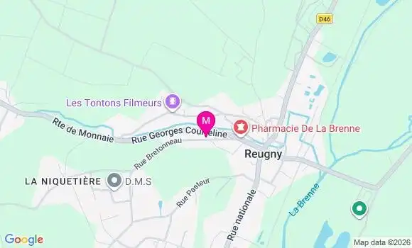 Localisation Mtre Fesneau Cathelineau Coralie