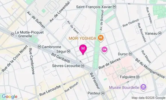 Localisation Mtre Fosset Thibault