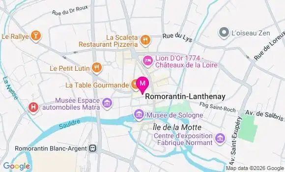 Localisation Mtre Chauvin William