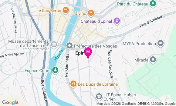 Localisation Mtre L