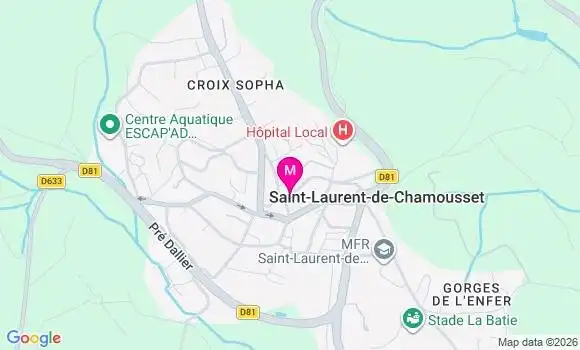Localisation Mtre Gonin Julie