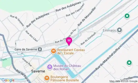 Localisation Mtre Granier Margaux