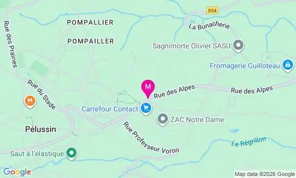 Localisation Mtre Desgranges Perrine
