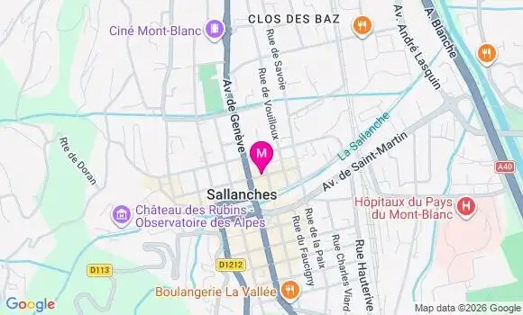 Localisation Mtre Seve Julie