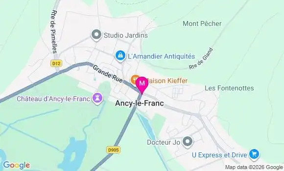Localisation Mtre Mouysset Eric