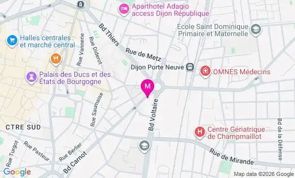Localisation Mtre Duboz Pauline