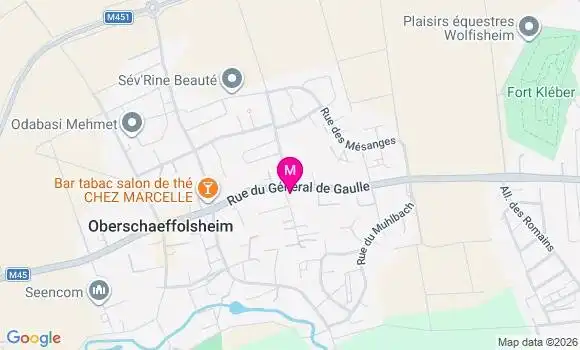Localisation Mtre Bernard Maxime