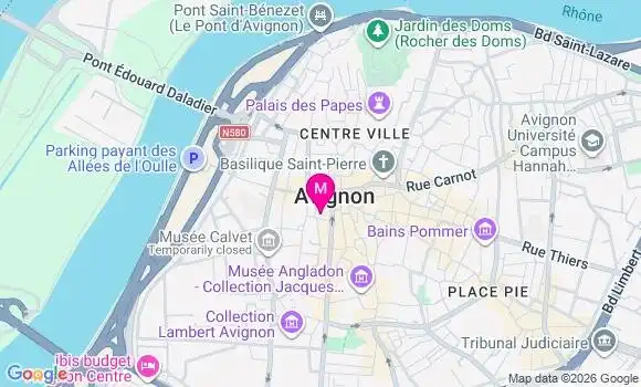 Localisation Mtre Vidal Camille