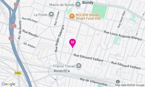 Localisation Mtre Fernandez Gersende