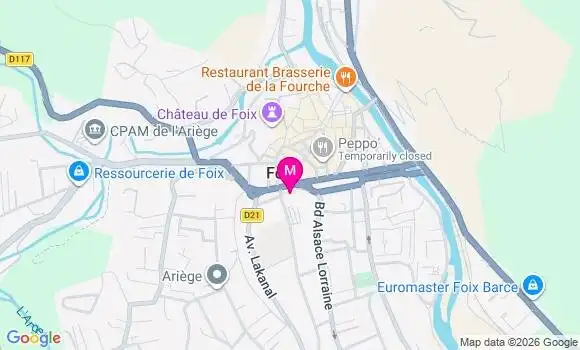 Localisation Mtre Rouch Clément