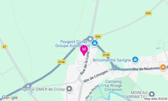 Localisation Mtre Aroul François