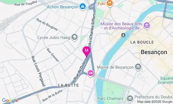 Localisation Mtre Jacquot Quentin