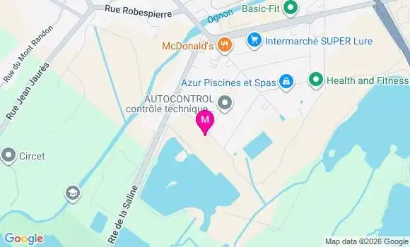Localisation Mtre Aubry Alexandra