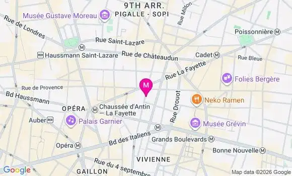 Localisation Mtre Bidaut Aurore