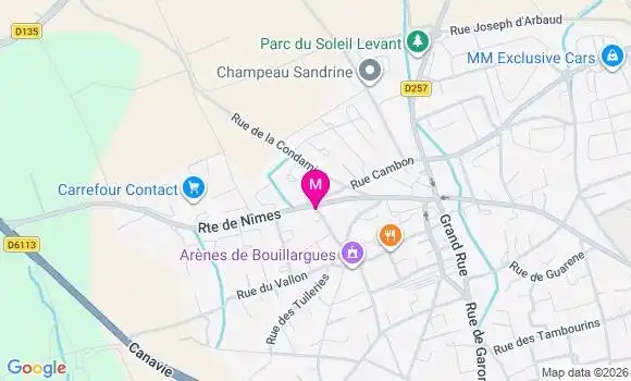 Localisation Mtre Prone Quenin Marie