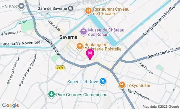 Localisation Mtre Ertz Carole