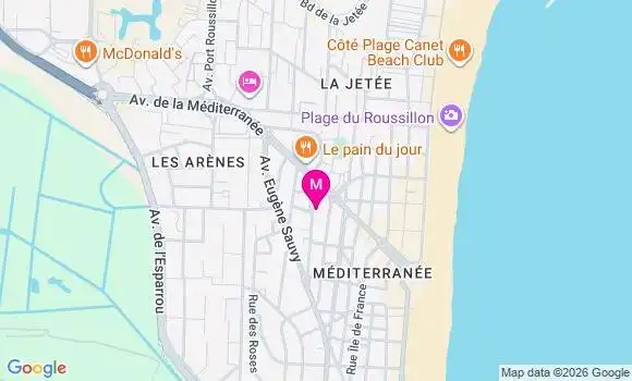 Localisation Mtre Hellard Daphné