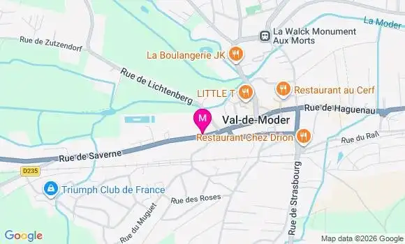 Localisation Mtre Erb Gérald