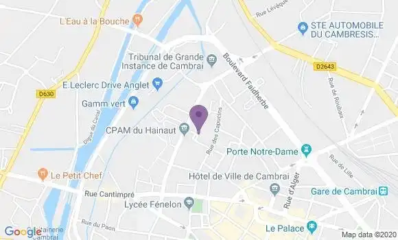 Localisation Mtre Hervois Cyril