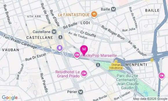 Localisation Mtre Daudel Emile